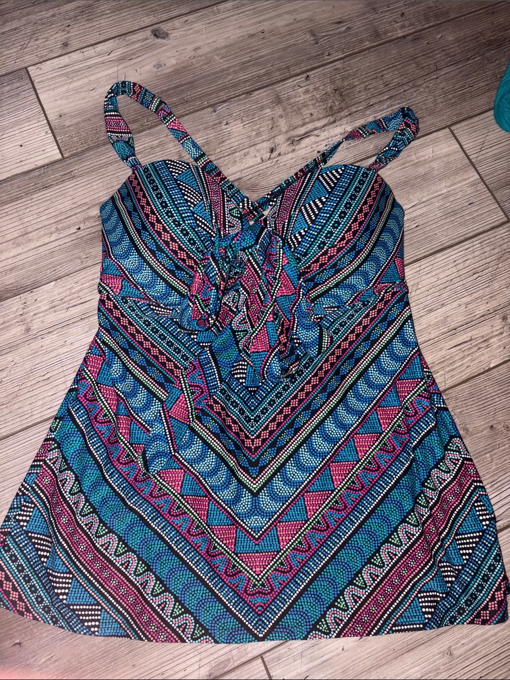 coco reef Women’s Patterned swimsuit top